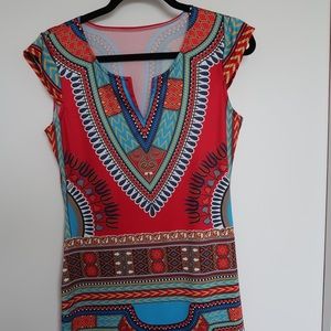 Mini Dashiki Dress